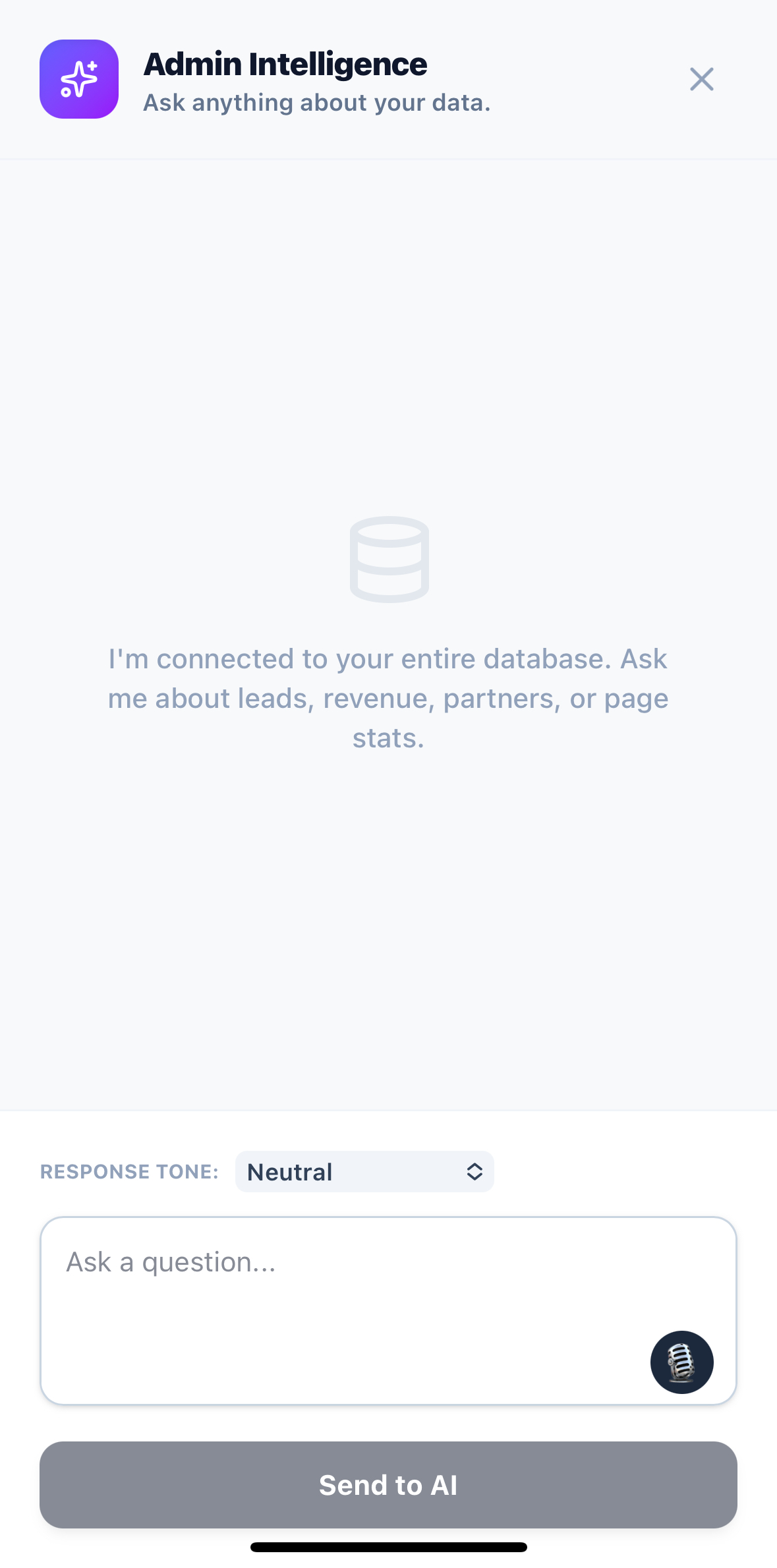 Tradepilot AI Agent Dashboard