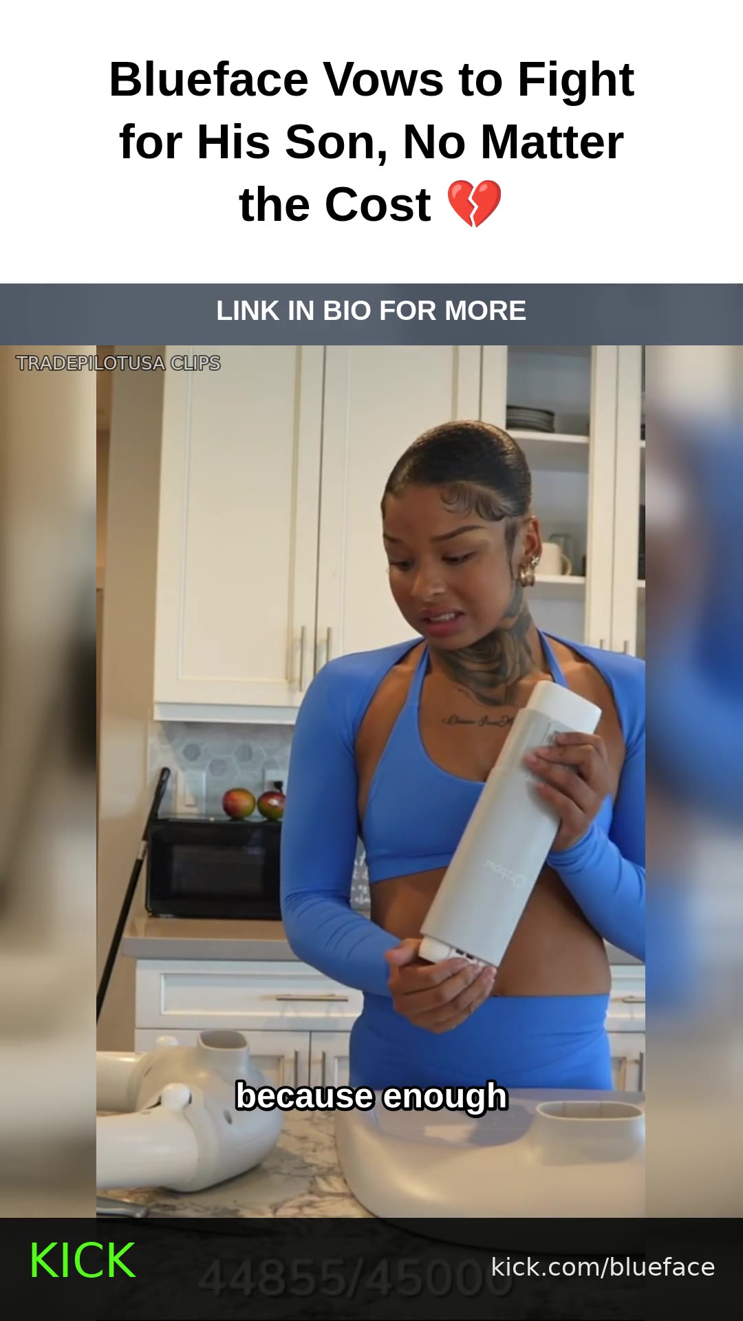 Blueface Vows to Fight for His Son, No Matter the Cost 💔