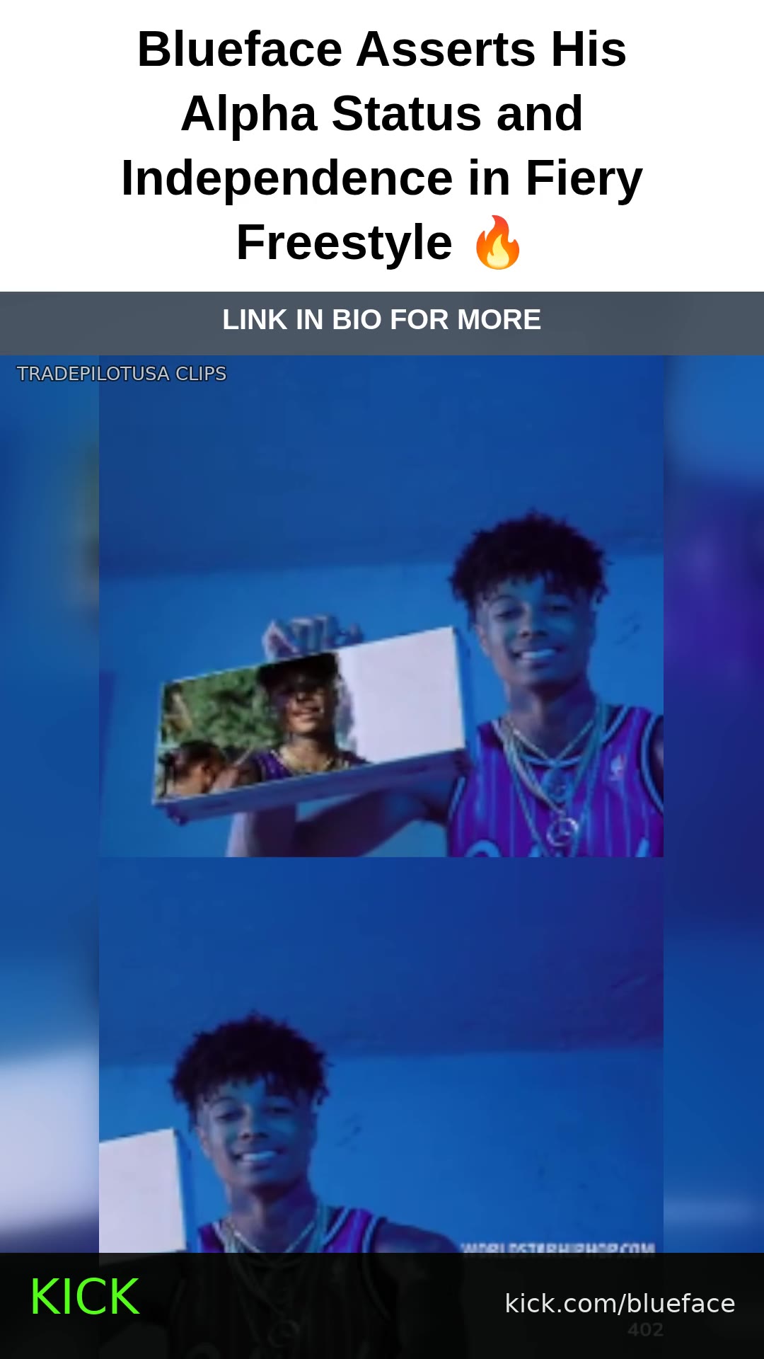 Blueface Asserts His Alpha Status and Independence in Fiery Freestyle 🔥