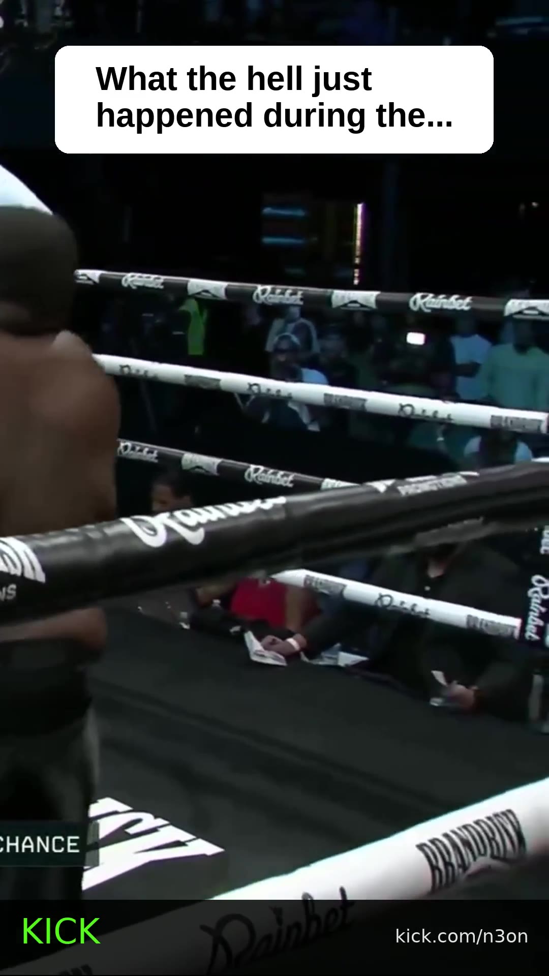 What the hell just happened during the fight?!