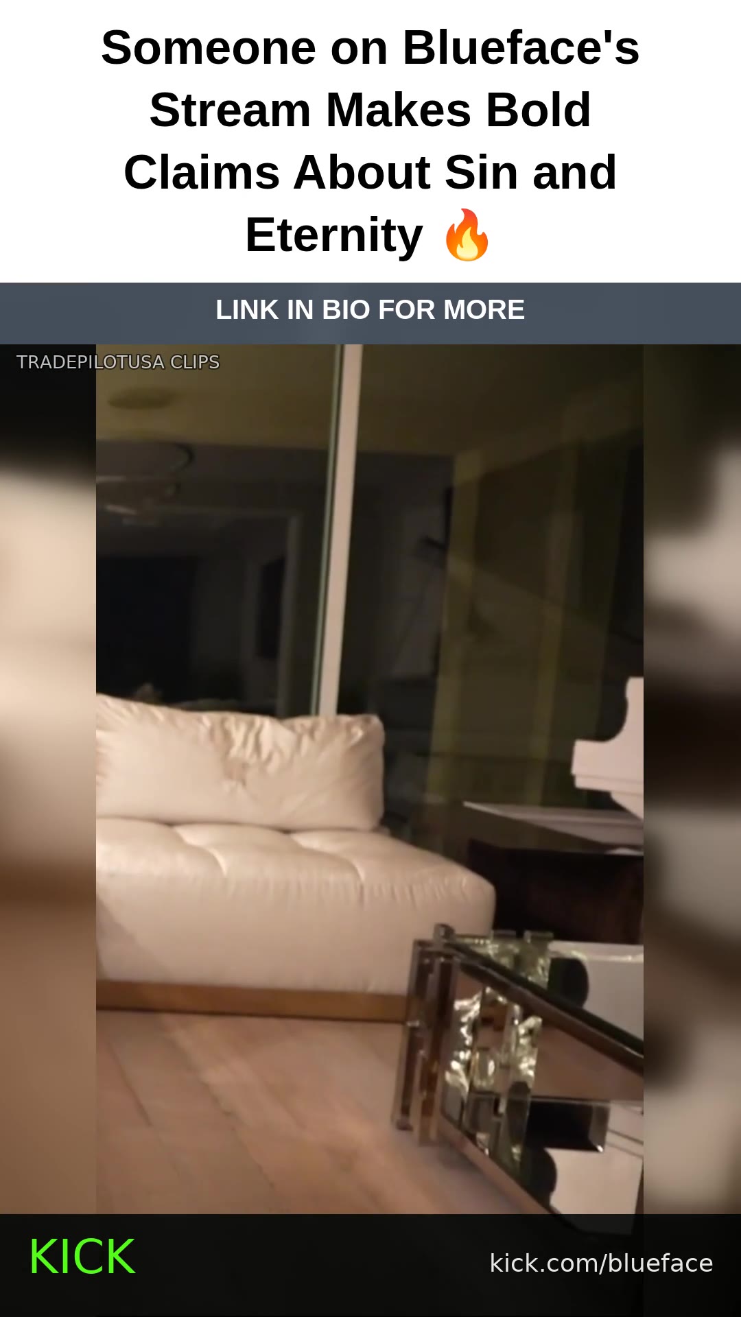 Someone on Blueface's Stream Makes Bold Claims About Sin and Eternity 🔥
