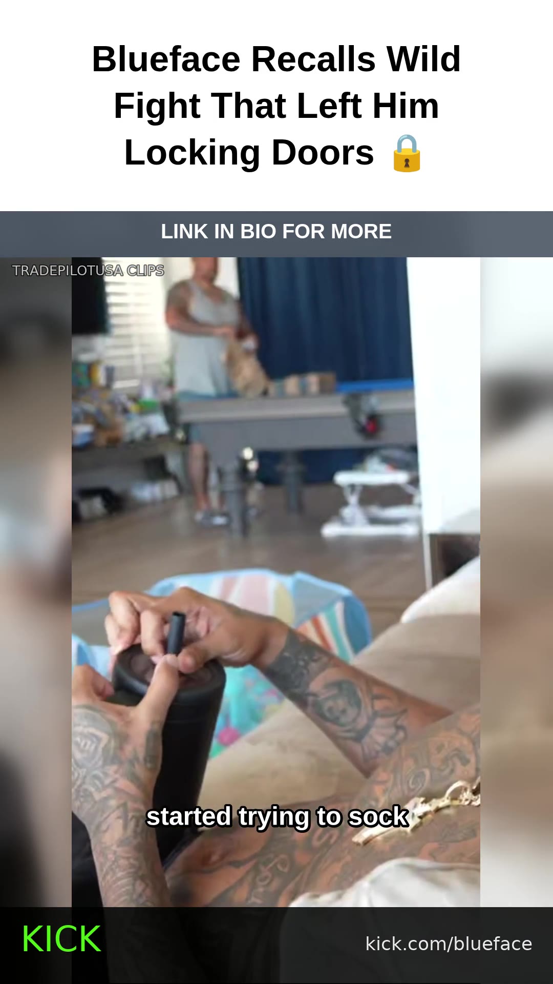 Blueface Recalls Wild Fight That Left Him Locking Doors 🔒