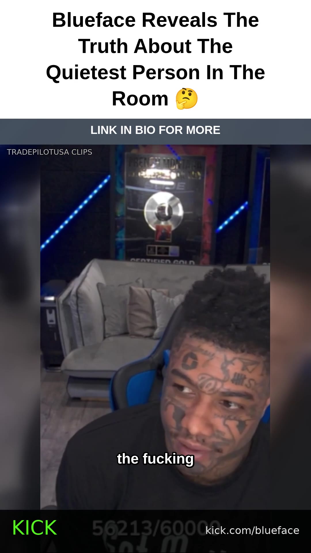Blueface Reveals The Truth About The Quietest Person In The Room 🤔