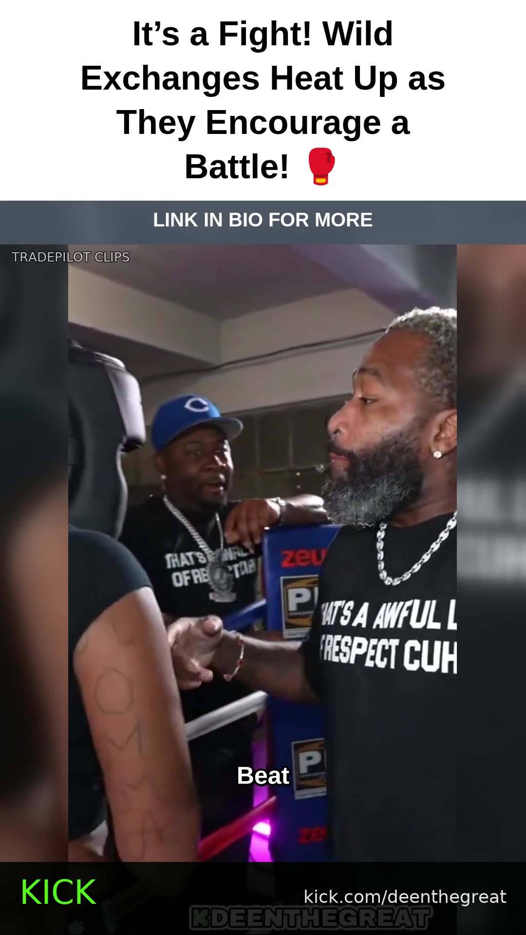 It’s a Fight! Wild Exchanges Heat Up as They Encourage a Battle! 🥊