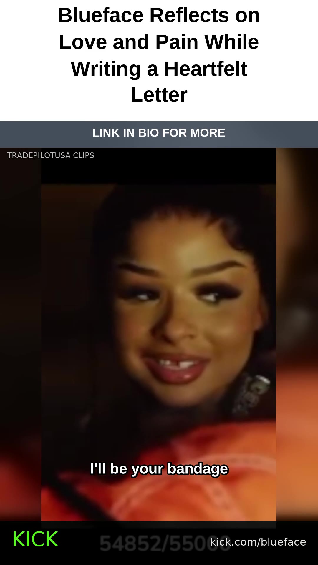 Blueface Reflects on Love and Pain While Writing a Heartfelt Letter