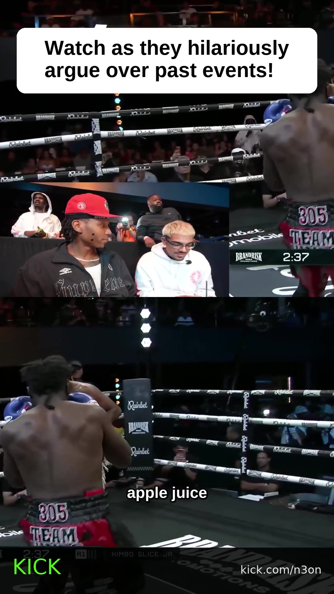 Watch as they hilariously argue over past events!