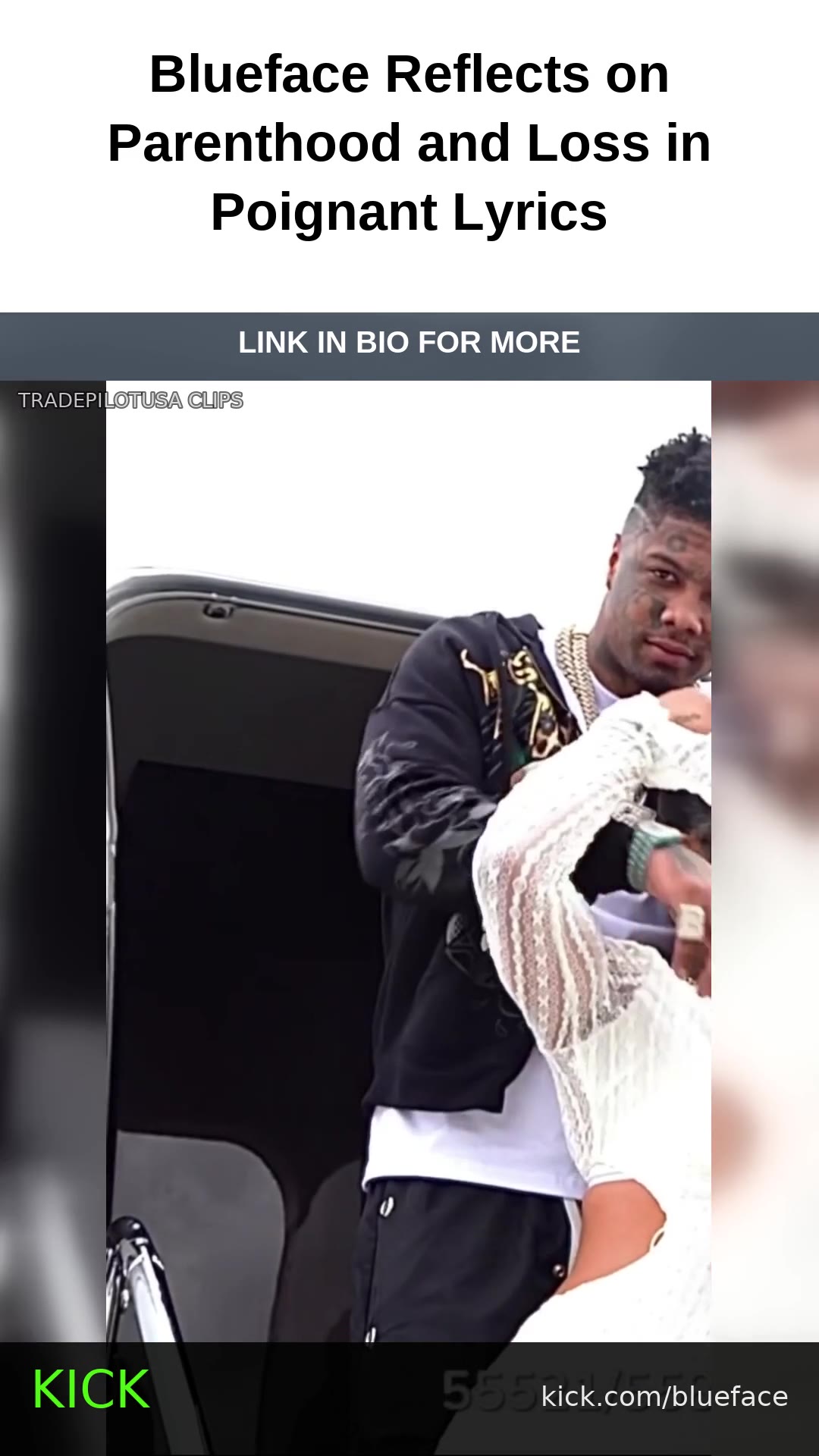 Blueface Reflects on Parenthood and Loss in Poignant Lyrics