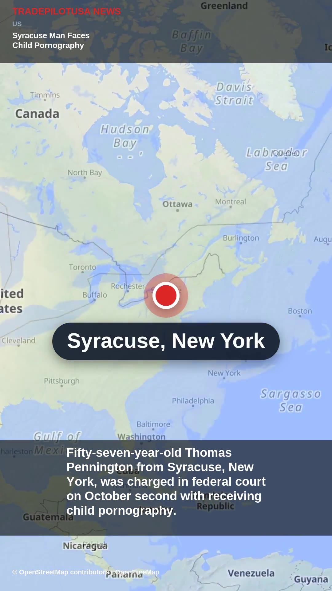 Syracuse Man Faces Child Pornography Charges