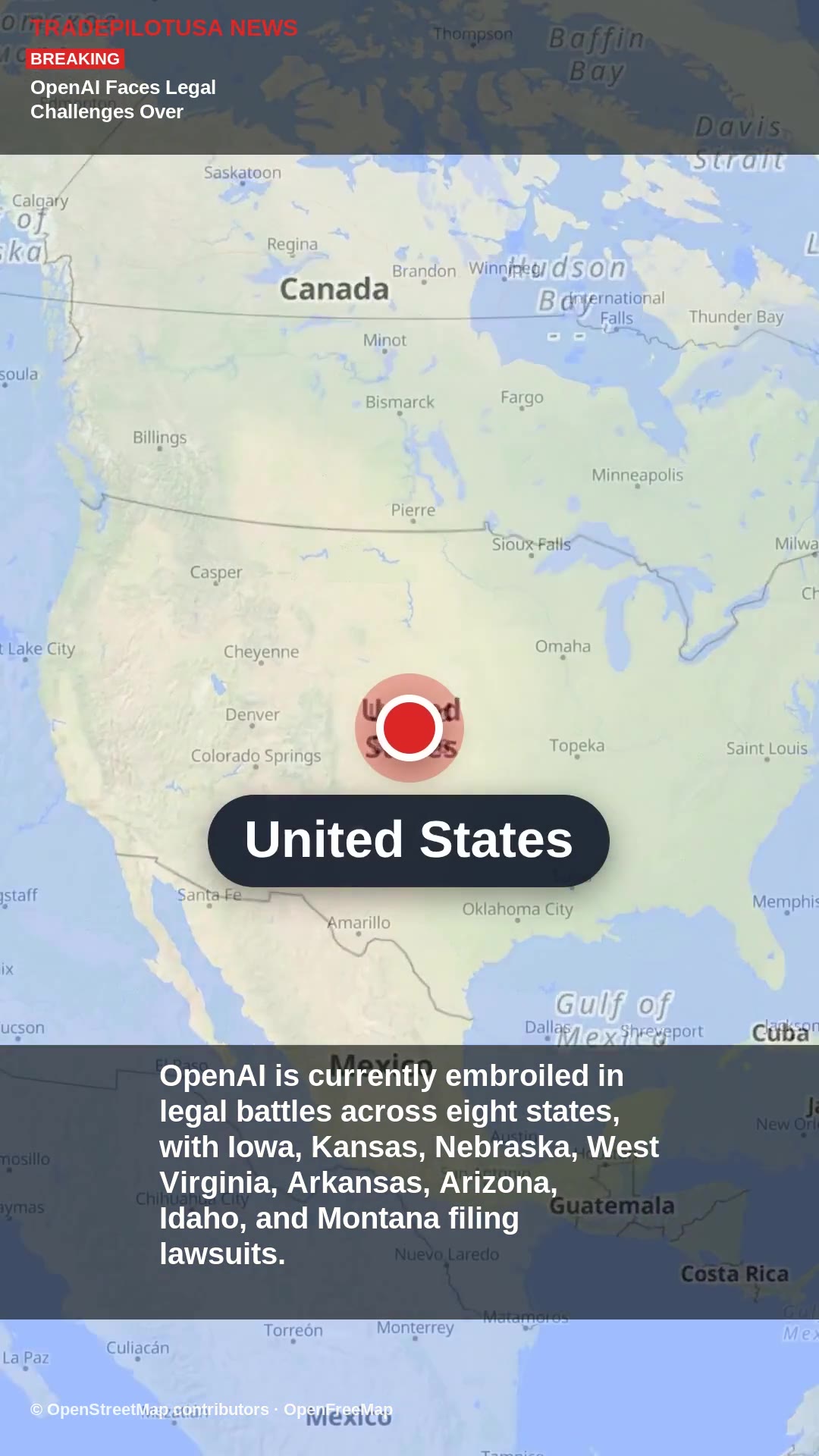 OpenAI Faces Legal Challenges Over ChatGPT in Eight States