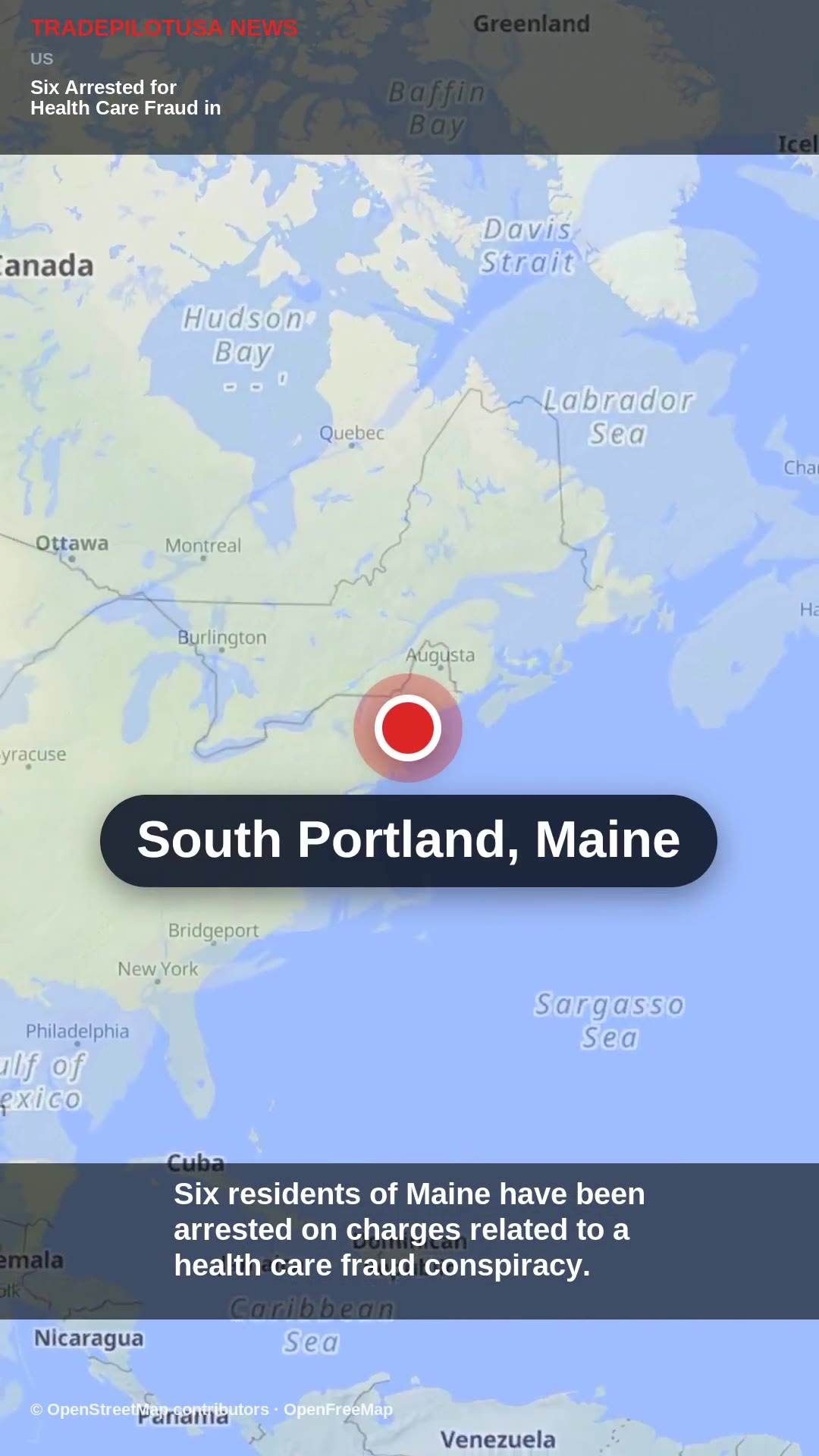 Six Arrested for Health Care Fraud in Maine