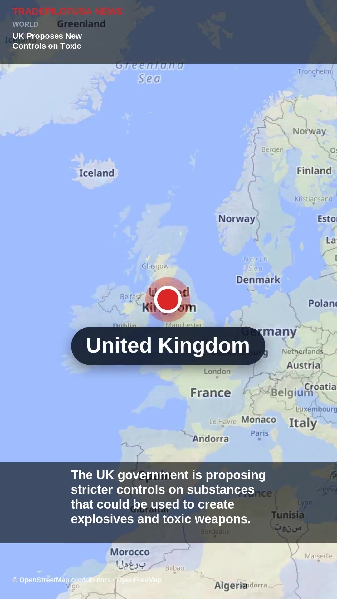 UK Proposes New Controls on Toxic Substances