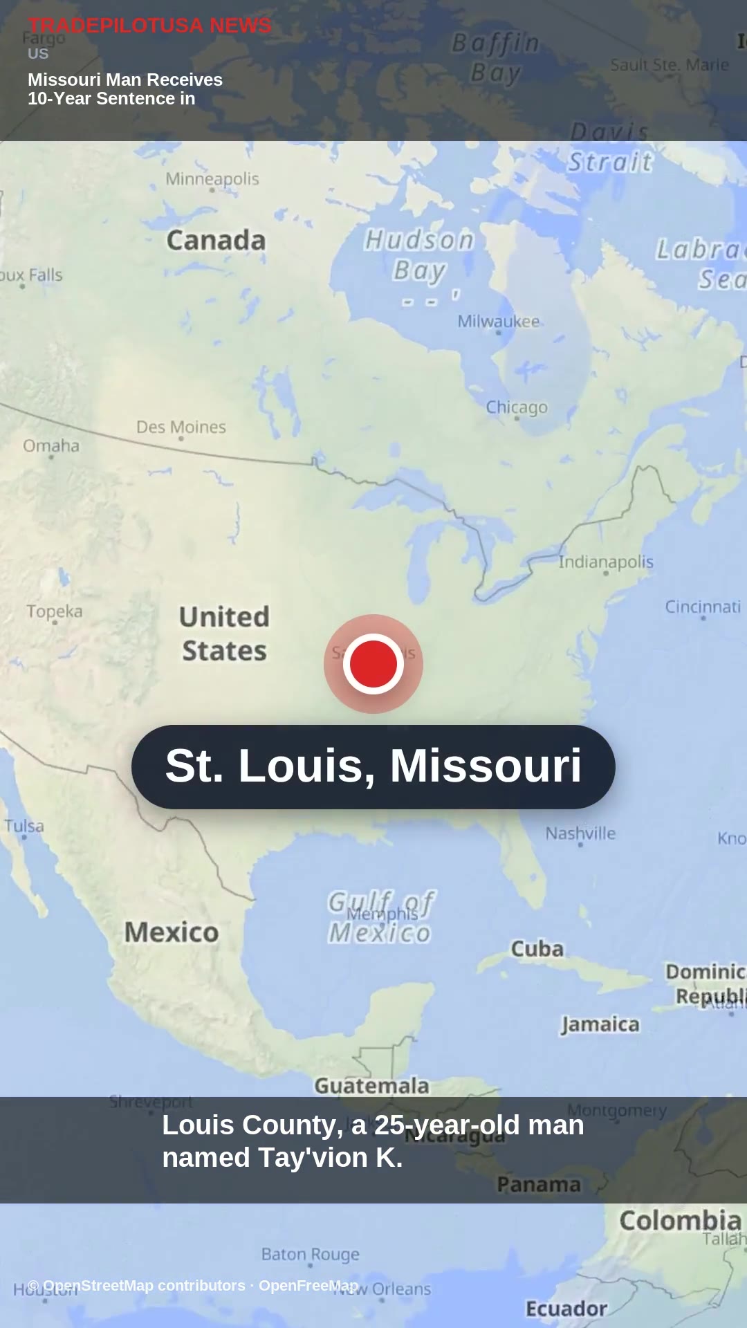 Missouri Man Receives 10-Year Sentence in Underage Enticement Case
