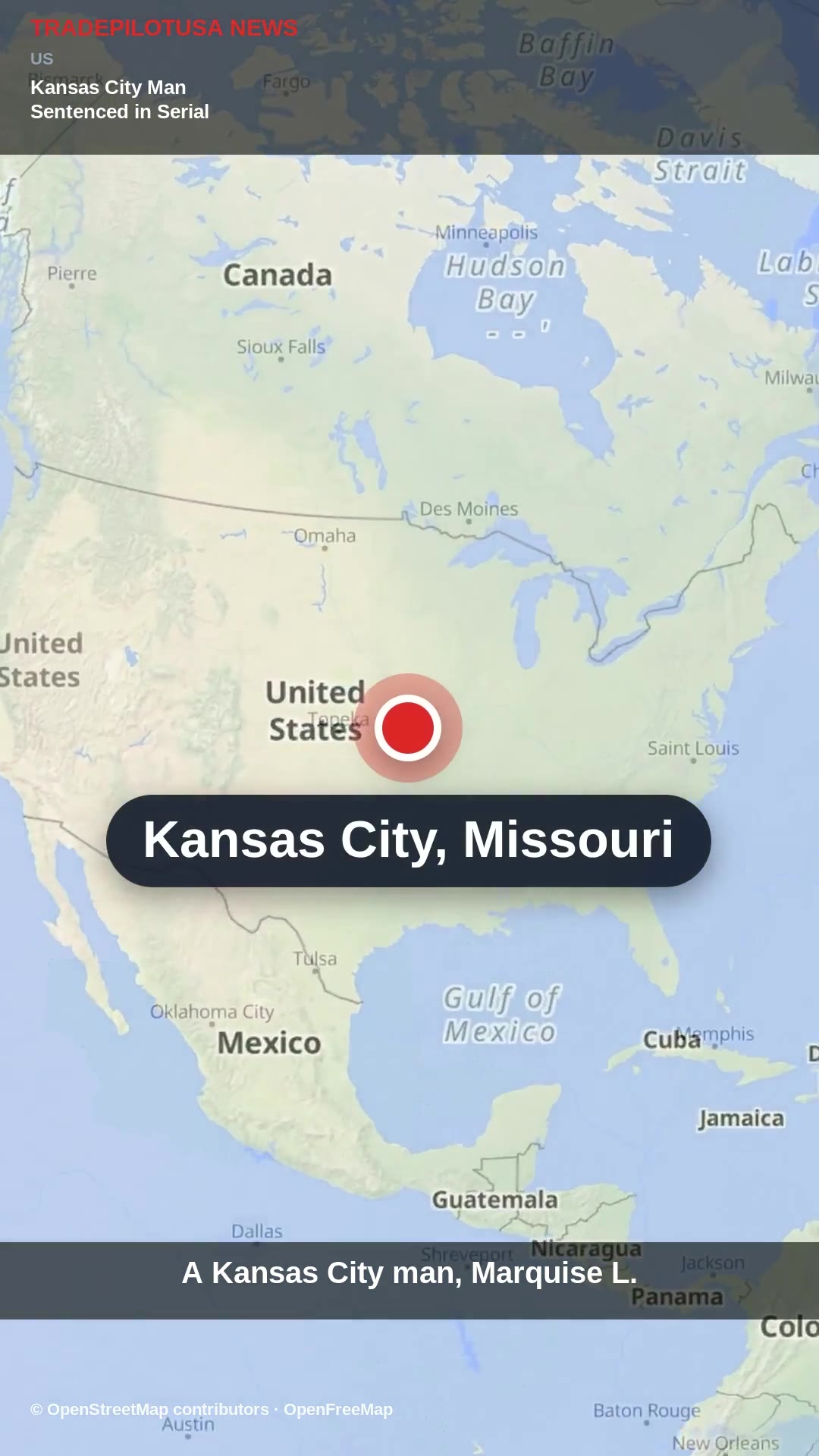 Kansas City Man Sentenced in Serial Robbery Spree
