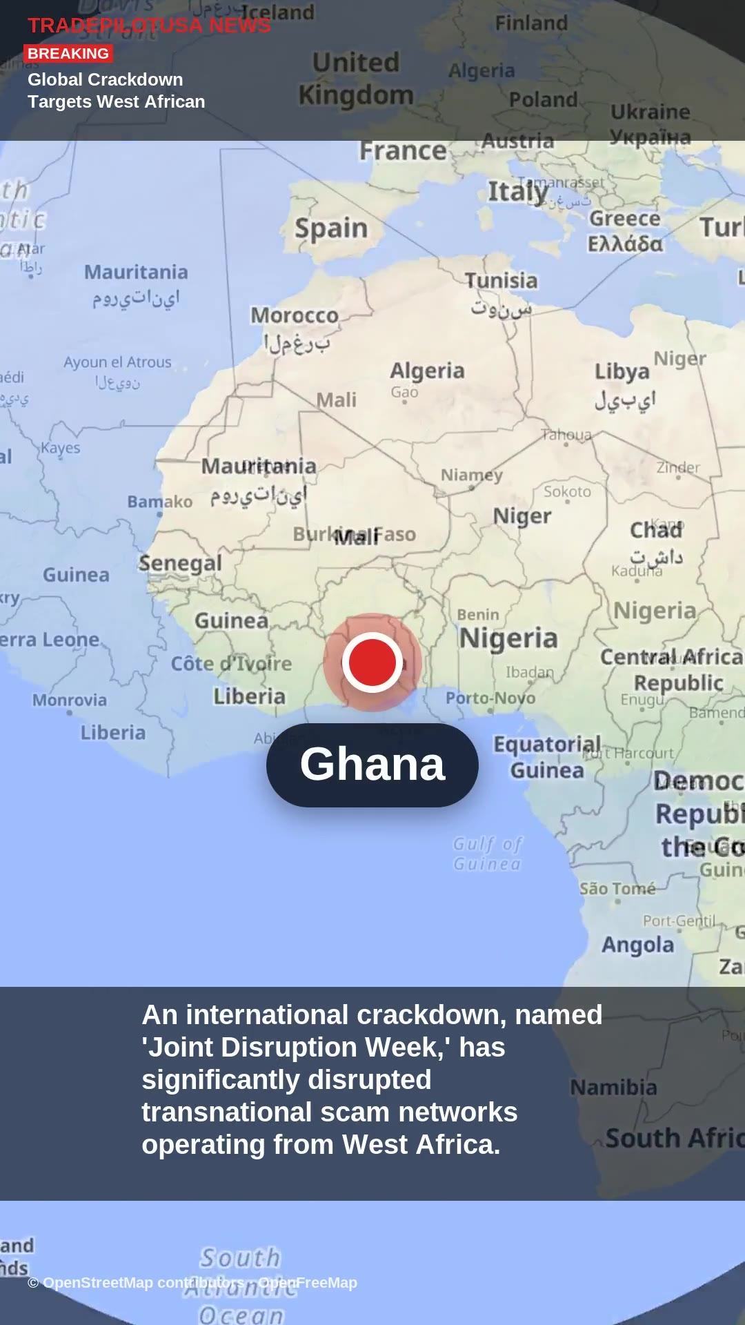 Global Crackdown Targets West African Scam Networks