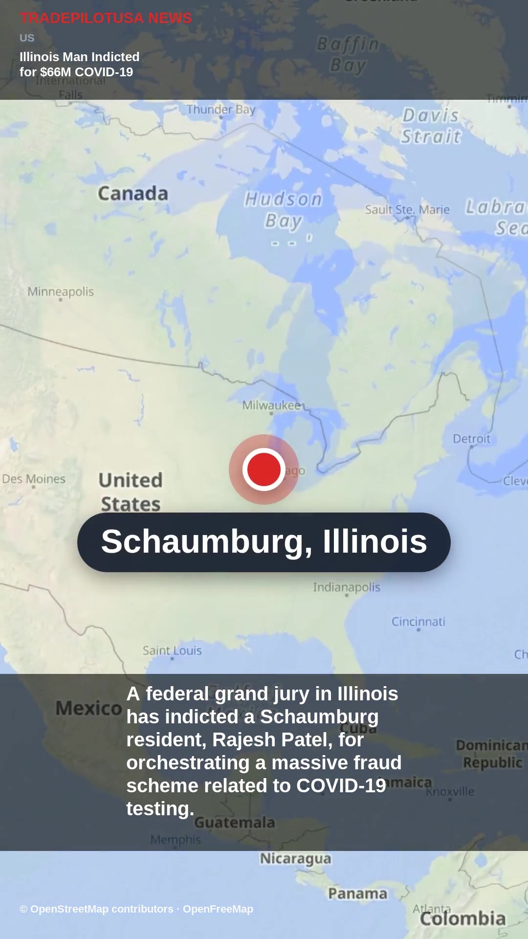 Illinois Man Indicted for $66M COVID-19 Testing Fraud