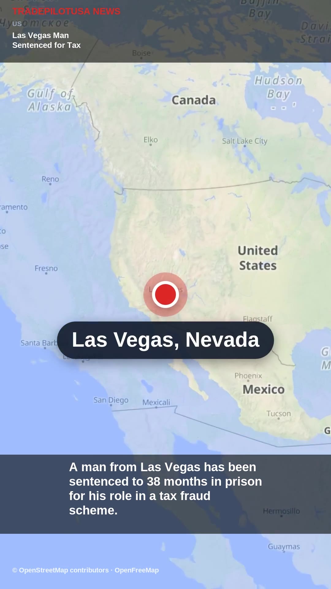 Las Vegas Man Sentenced for Tax Fraud Scheme