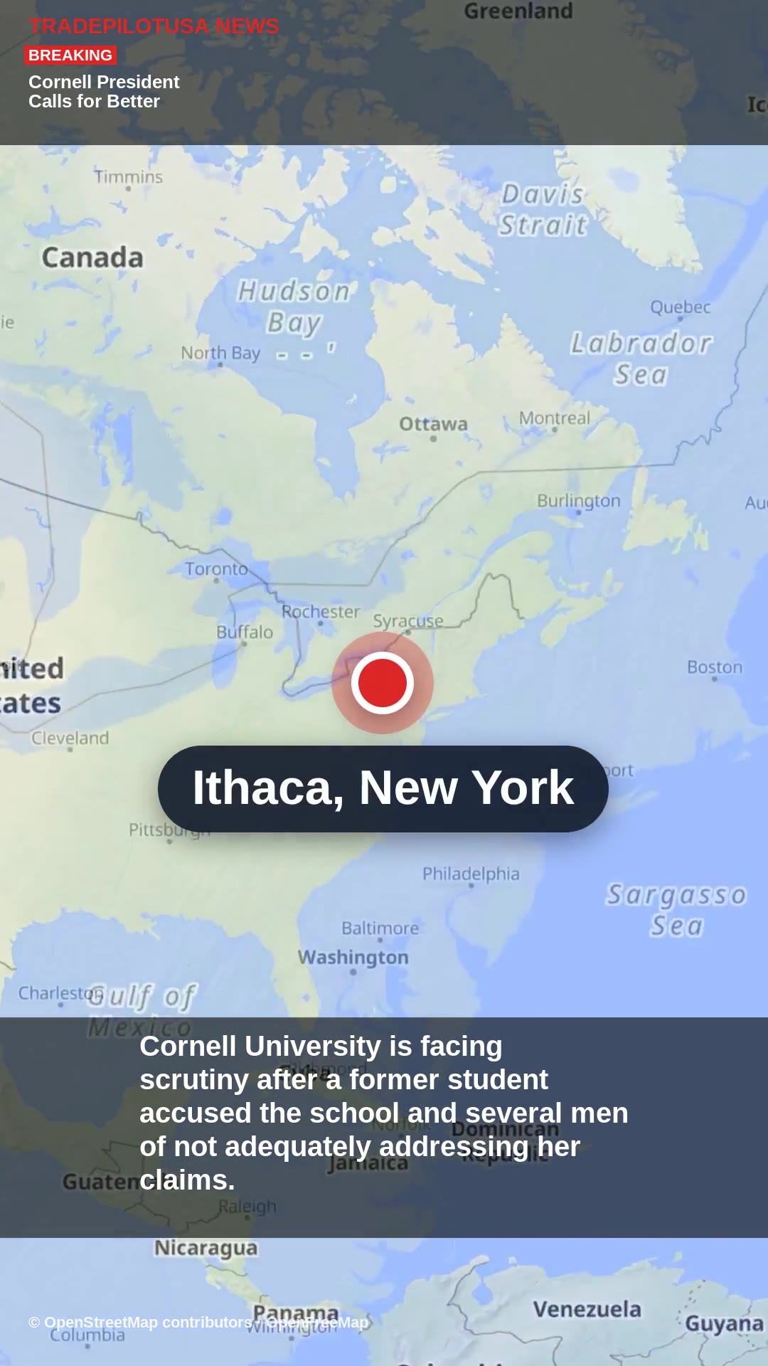 Cornell President Calls for Better Practices Amid Fraternity Rape Allegations