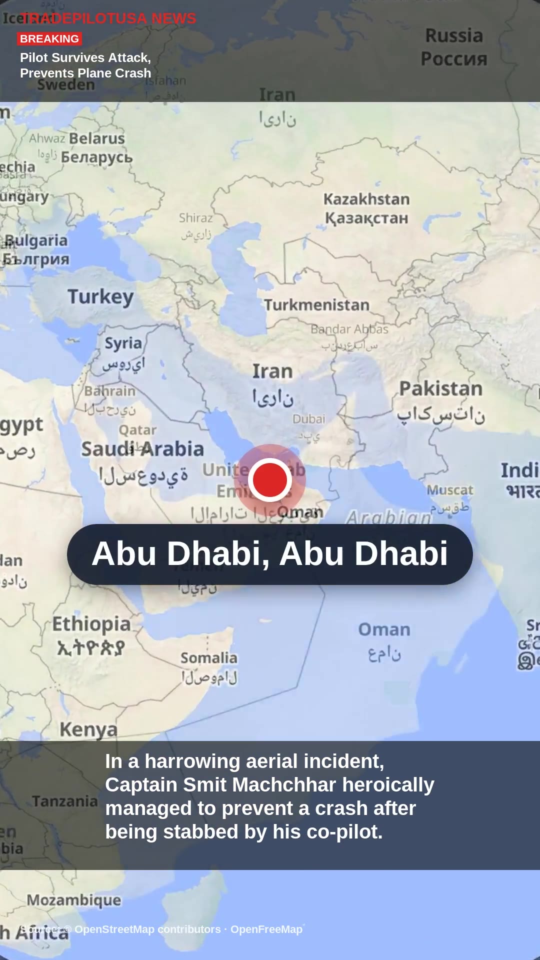 Pilot Survives Attack, Prevents Plane Crash