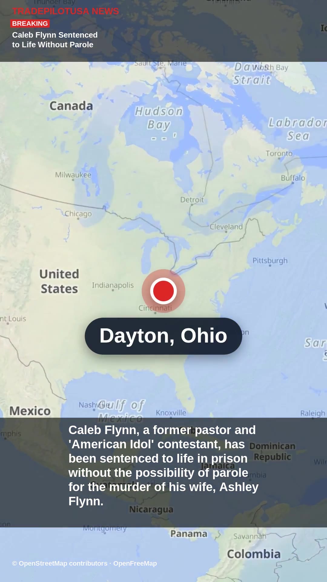 Caleb Flynn Sentenced to Life Without Parole for Wife's Murder