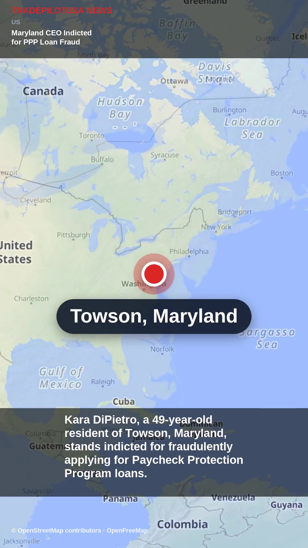 Maryland CEO Indicted for PPP Loan Fraud