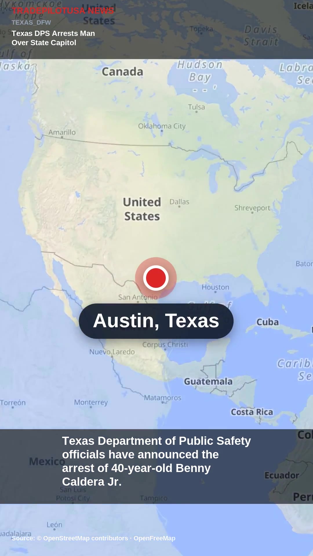 Texas DPS Arrests Man Over State Capitol Attack Plot