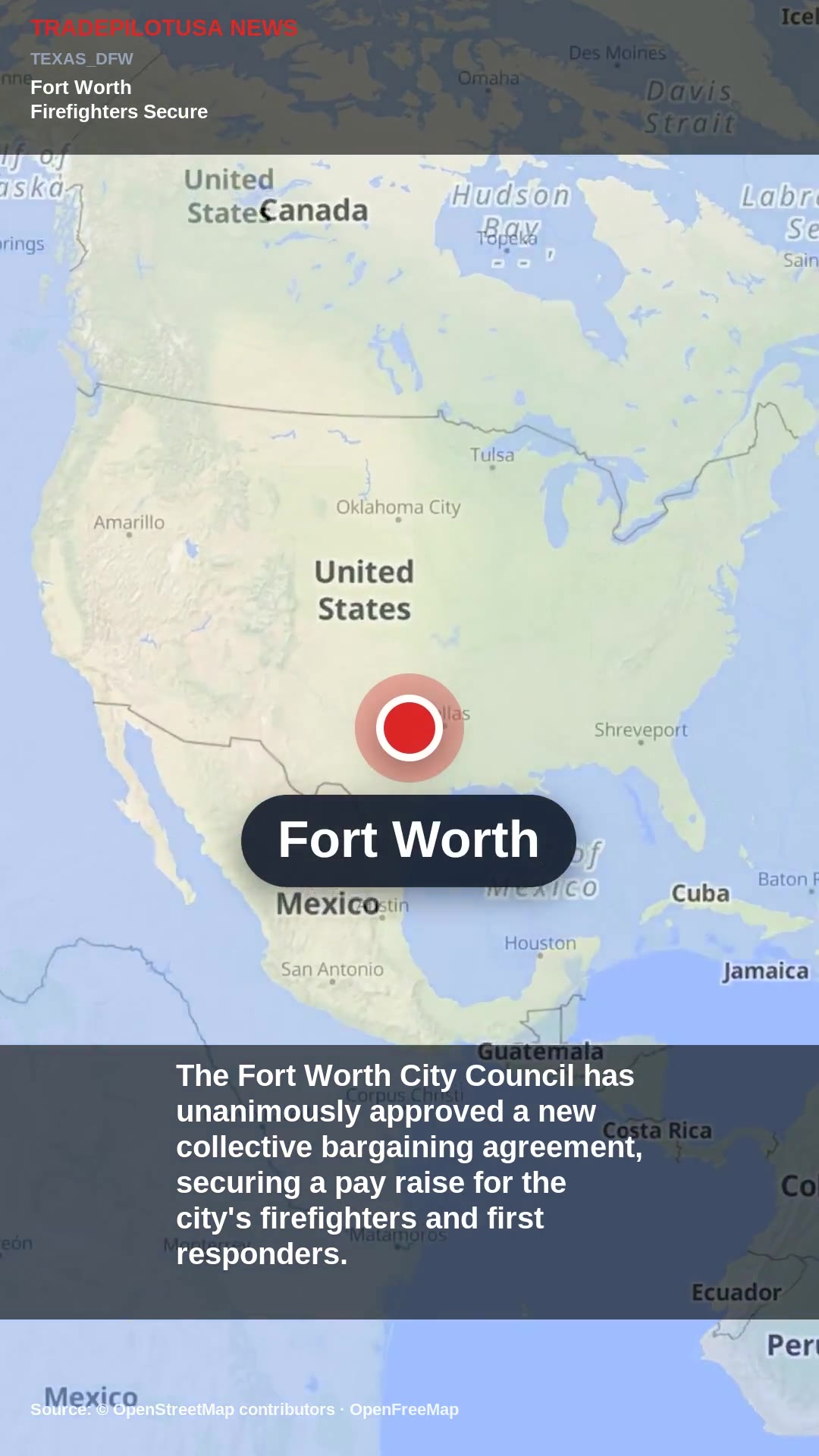 Fort Worth Firefighters Secure Pay Raise with New Contract