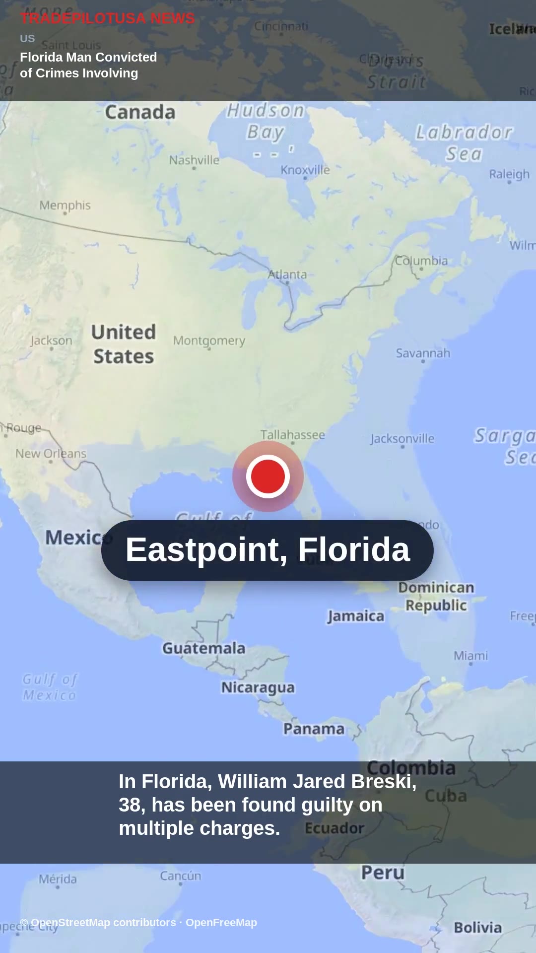 Florida Man Convicted of Crimes Involving Minor