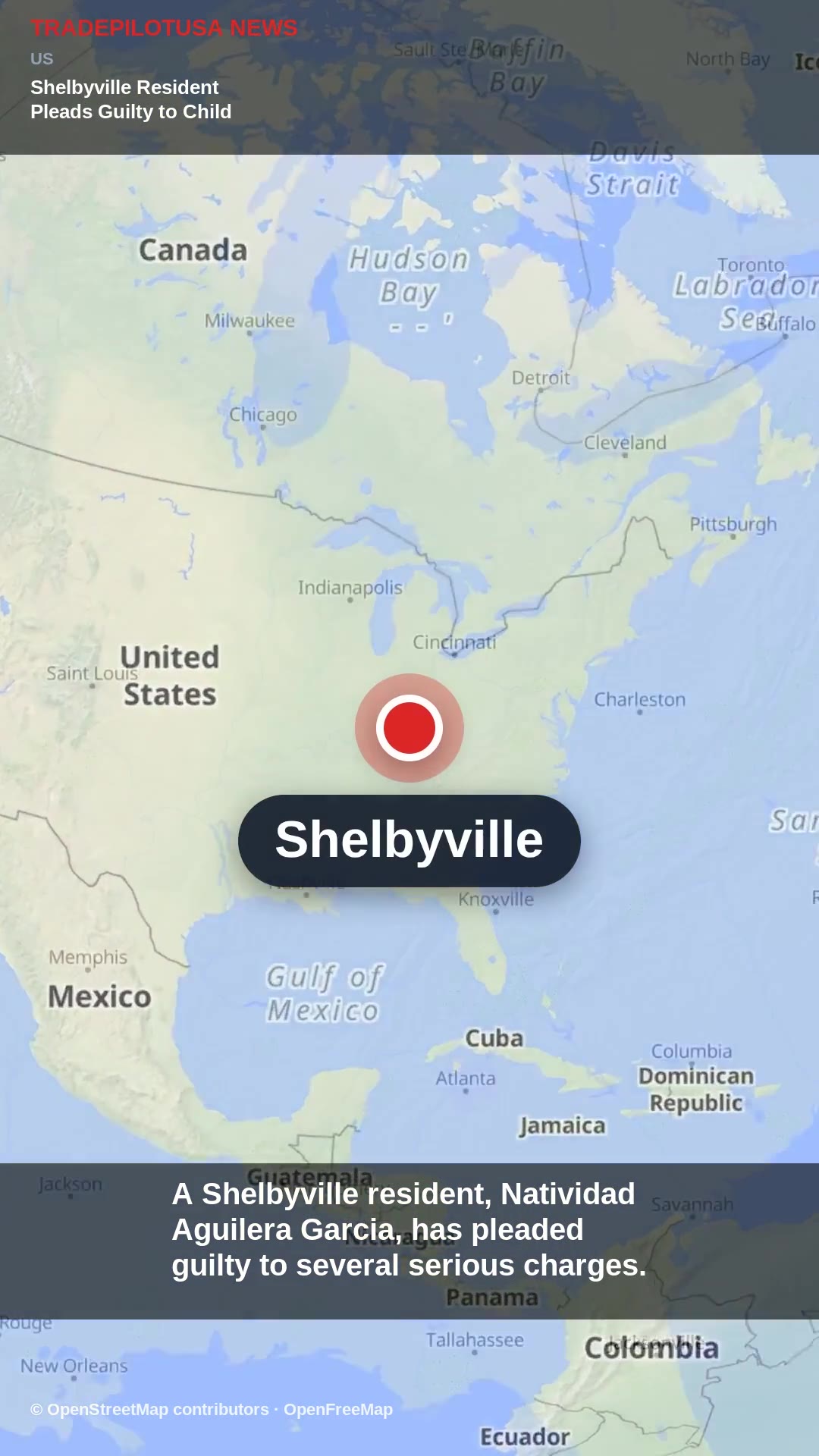 Shelbyville Resident Pleads Guilty to Child Exploitation Charges