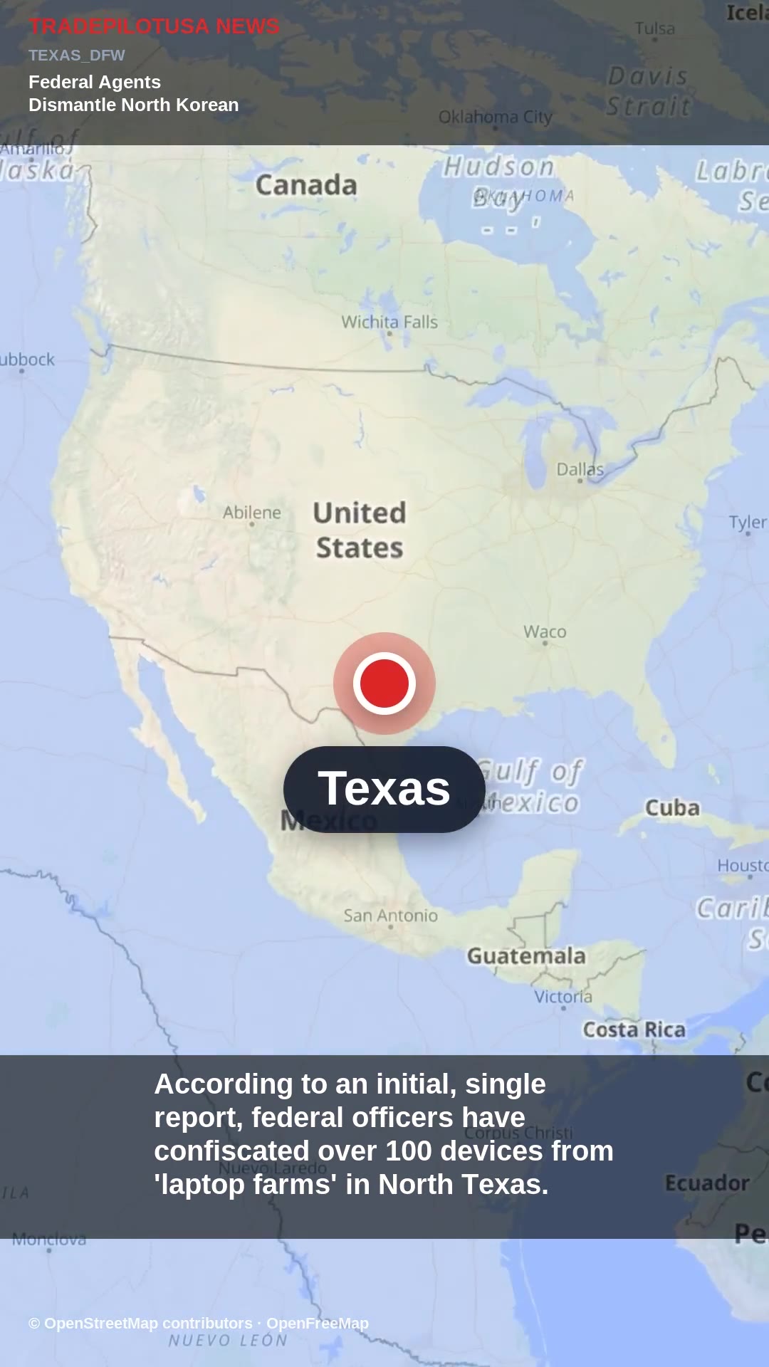 Federal Agents Dismantle North Korean "Laptop Farms" in Texas