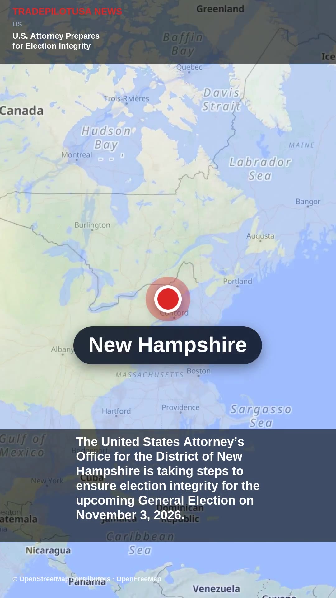 U.S. Attorney Prepares for Election Integrity in New Hampshire