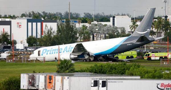 Amazon Cargo Plane Crash Claims 5 Lives in Miami