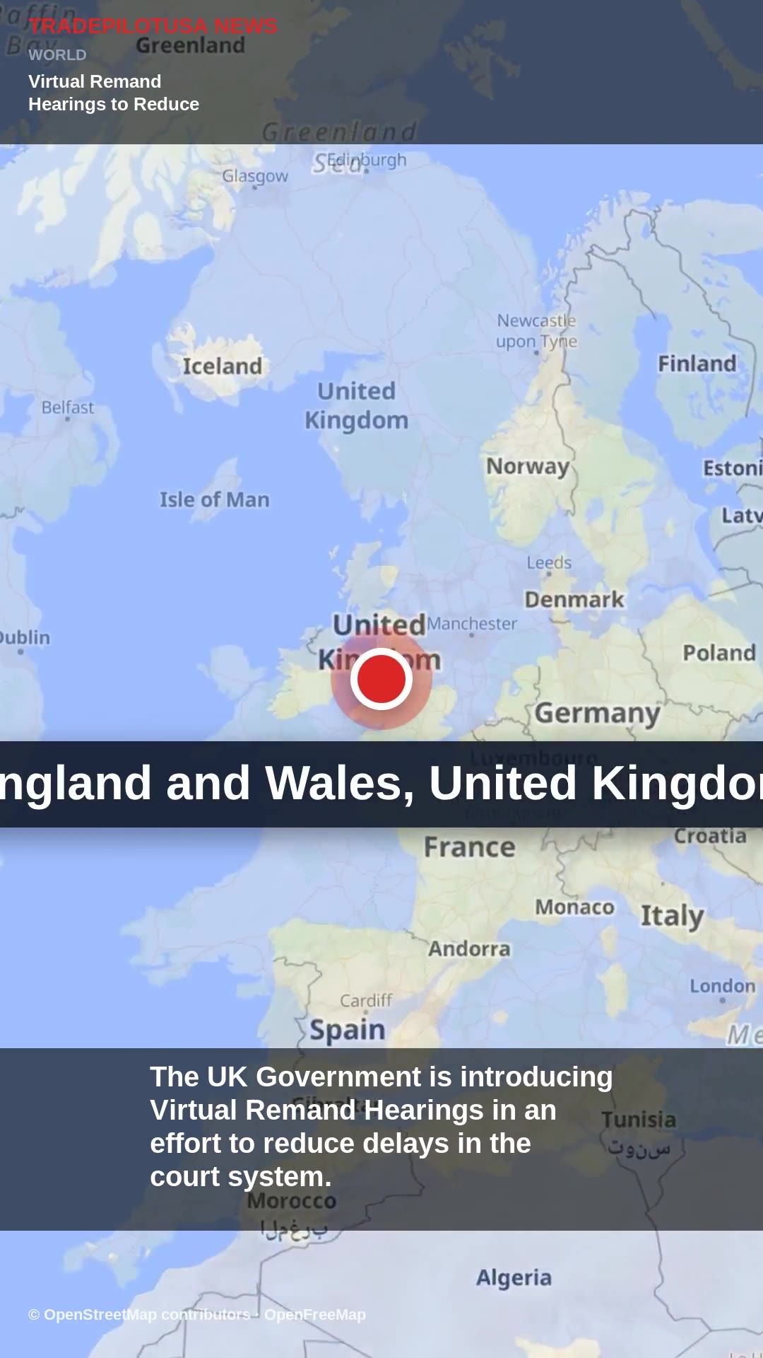 Virtual Remand Hearings to Reduce Delays in UK Courts