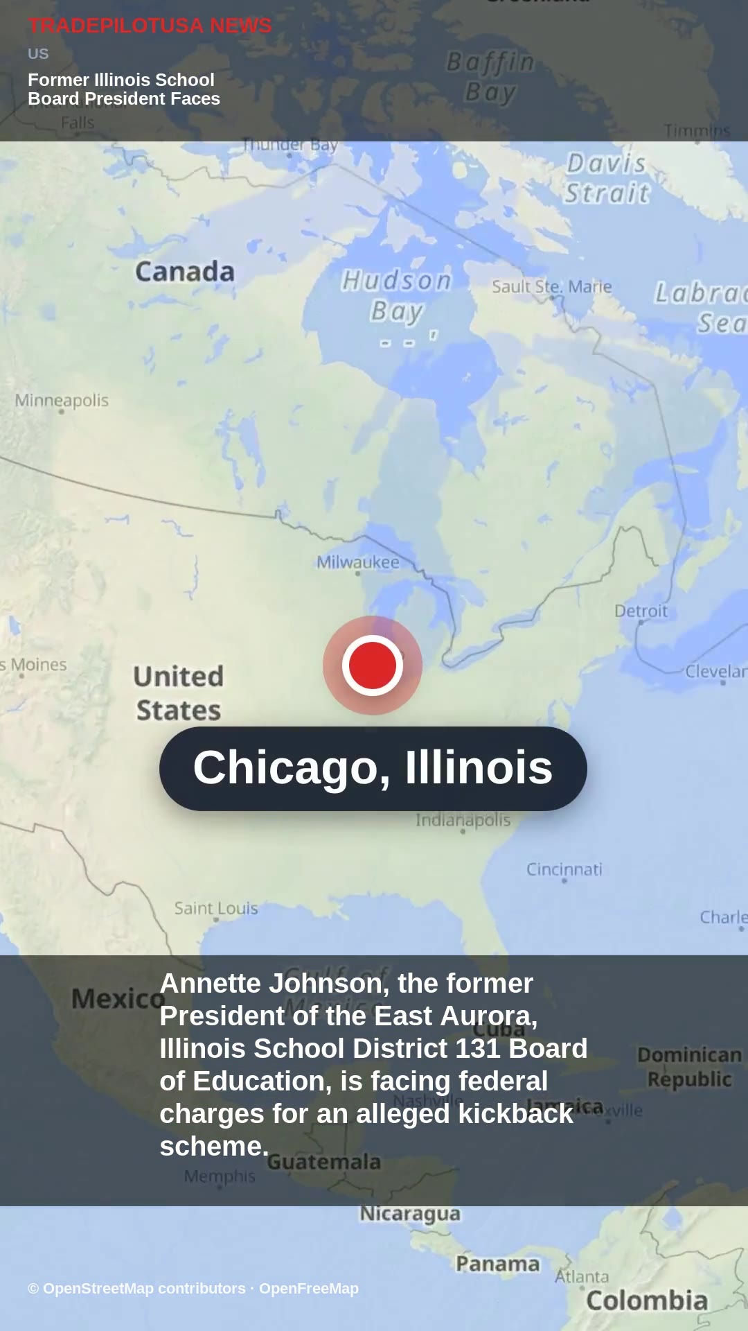 Former Illinois School Board President Faces Fraud Charges