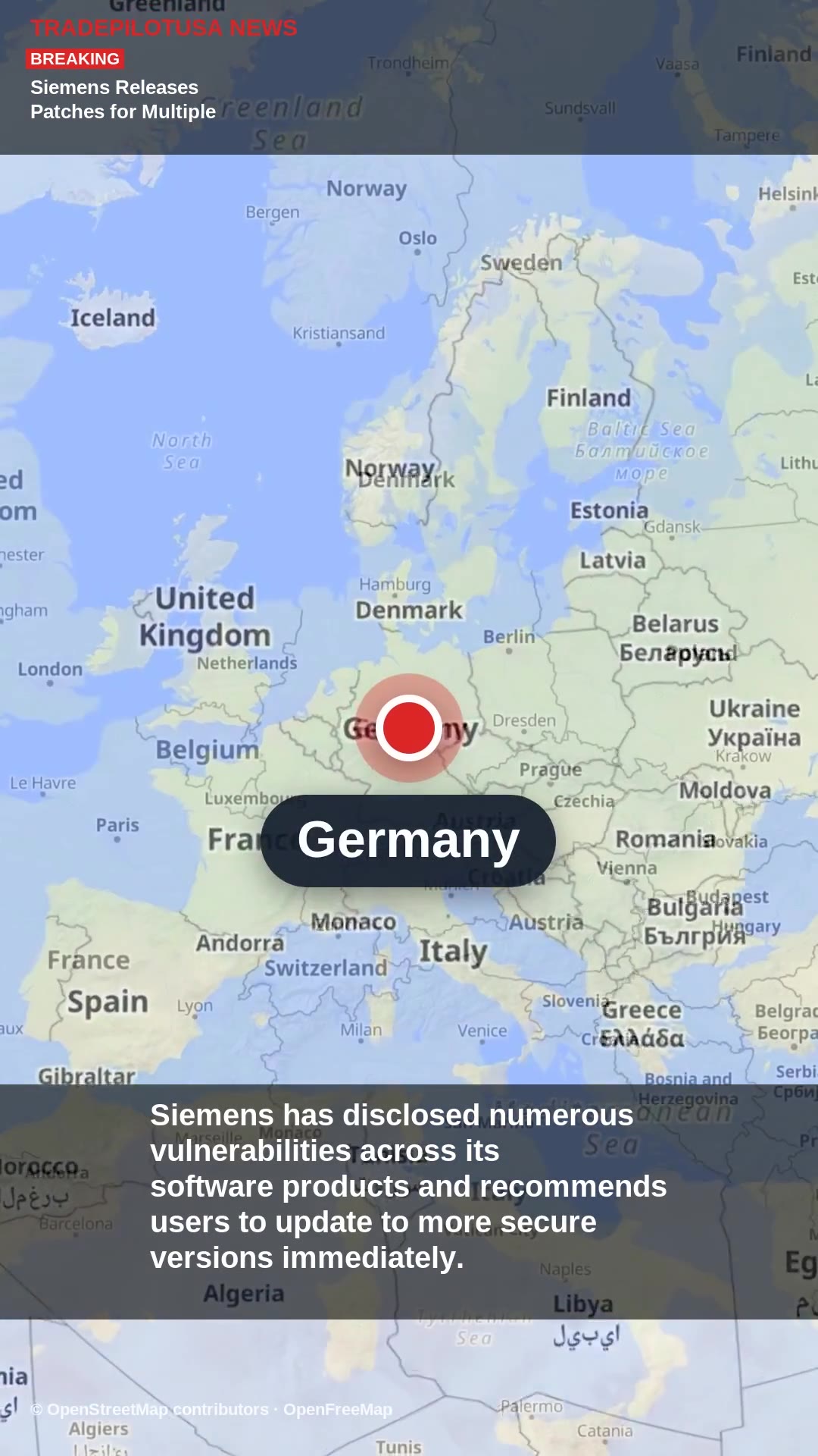 Siemens Releases Patches for Multiple Security Flaws