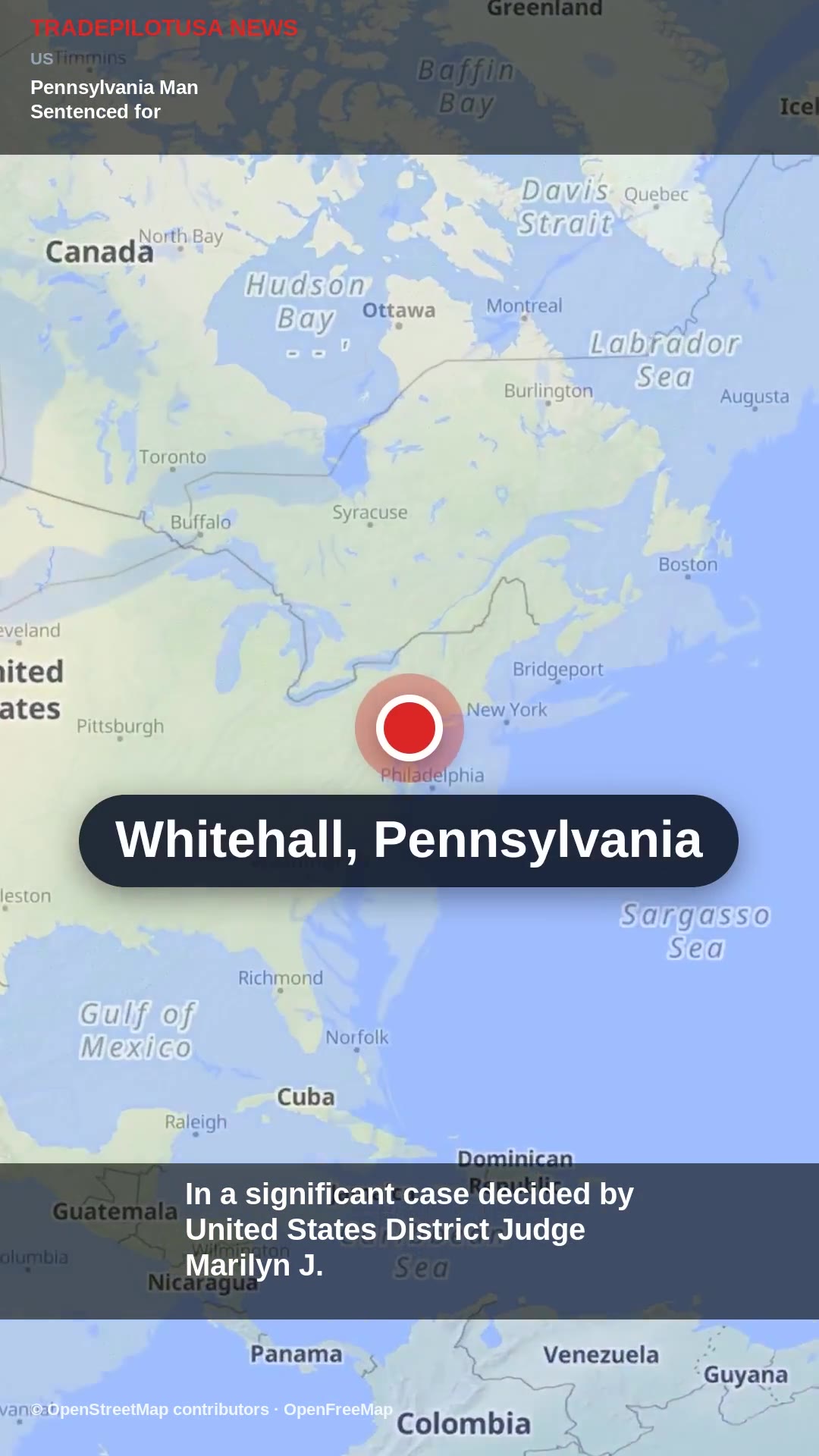 Pennsylvania Man Sentenced for Cyberstalking and Threats