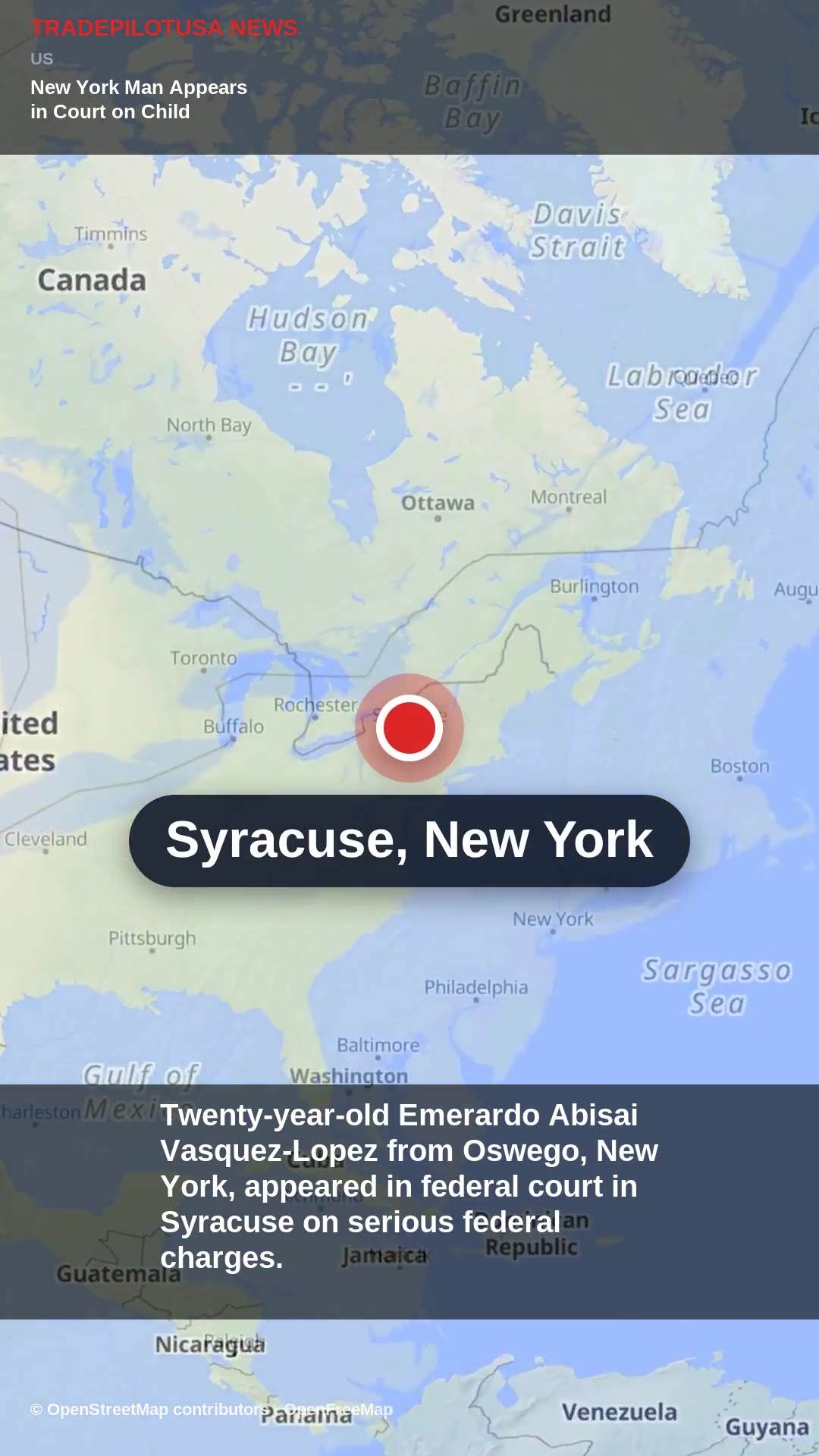 New York Man Appears in Court on Child Exploitation Charges