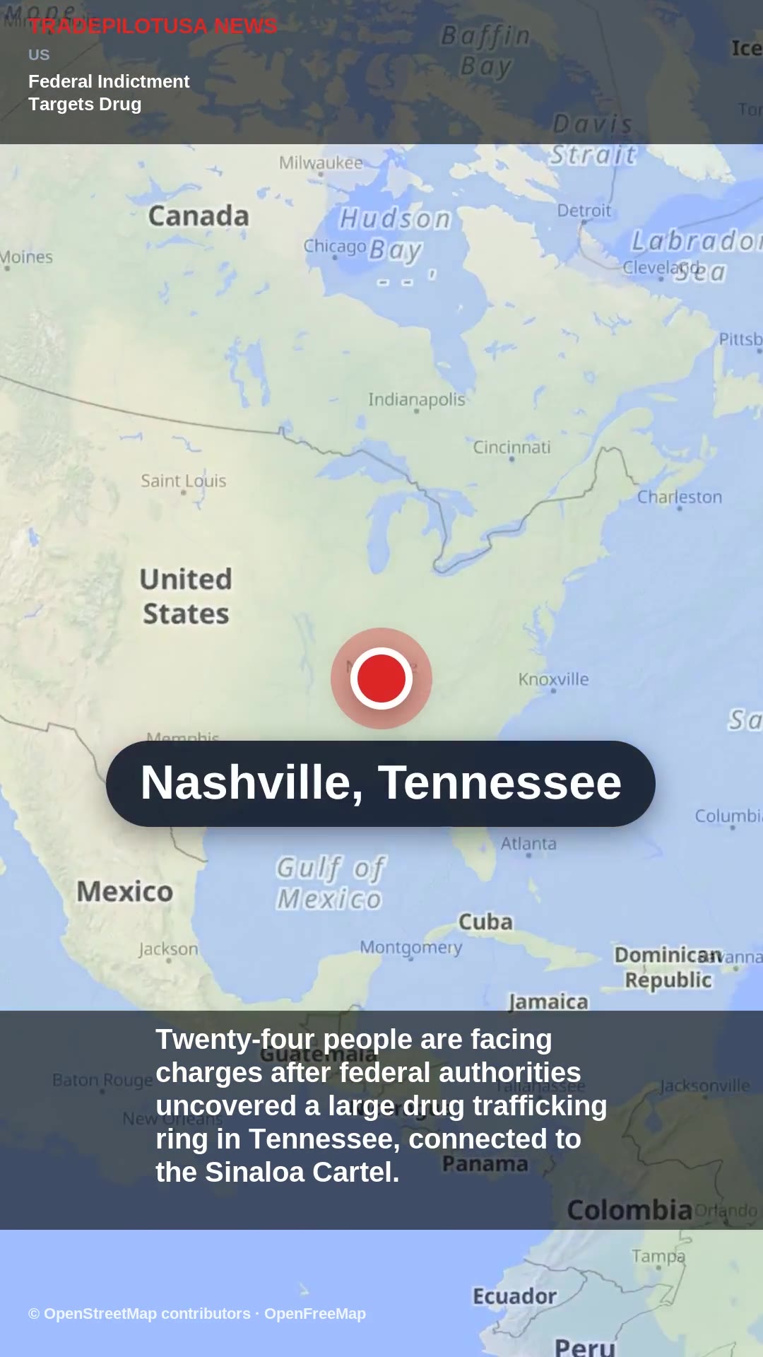 Federal Indictment Targets Drug Trafficking Ring in Tennessee