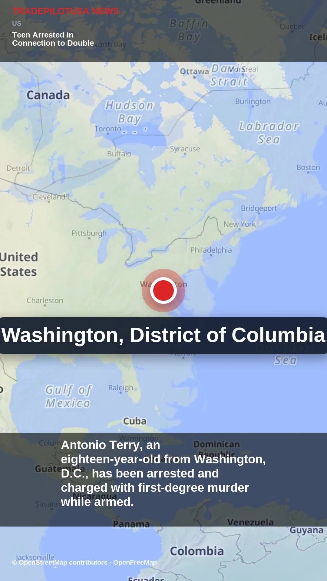 Teen Arrested in Connection to Double Youth Murder in D.C.
