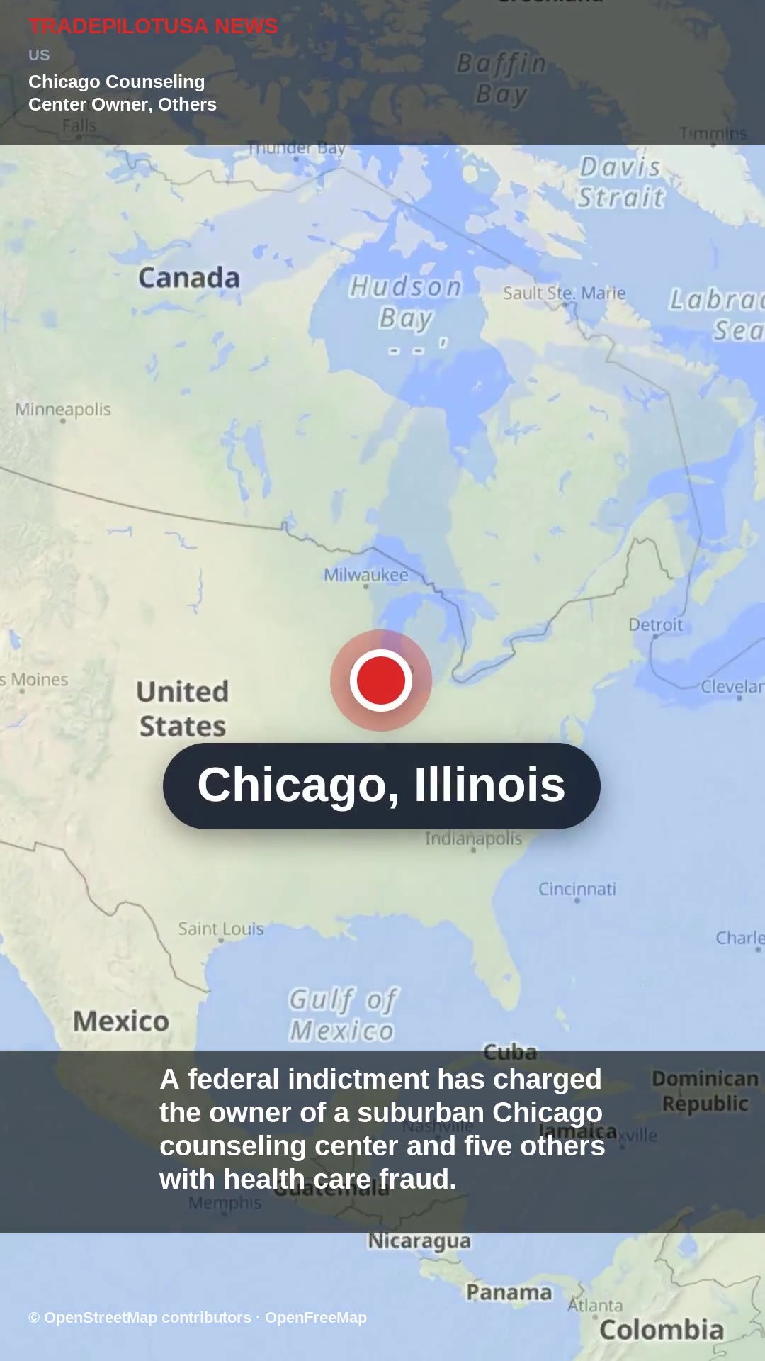 Chicago Counseling Center Owner, Others Indicted for $19M Fraud