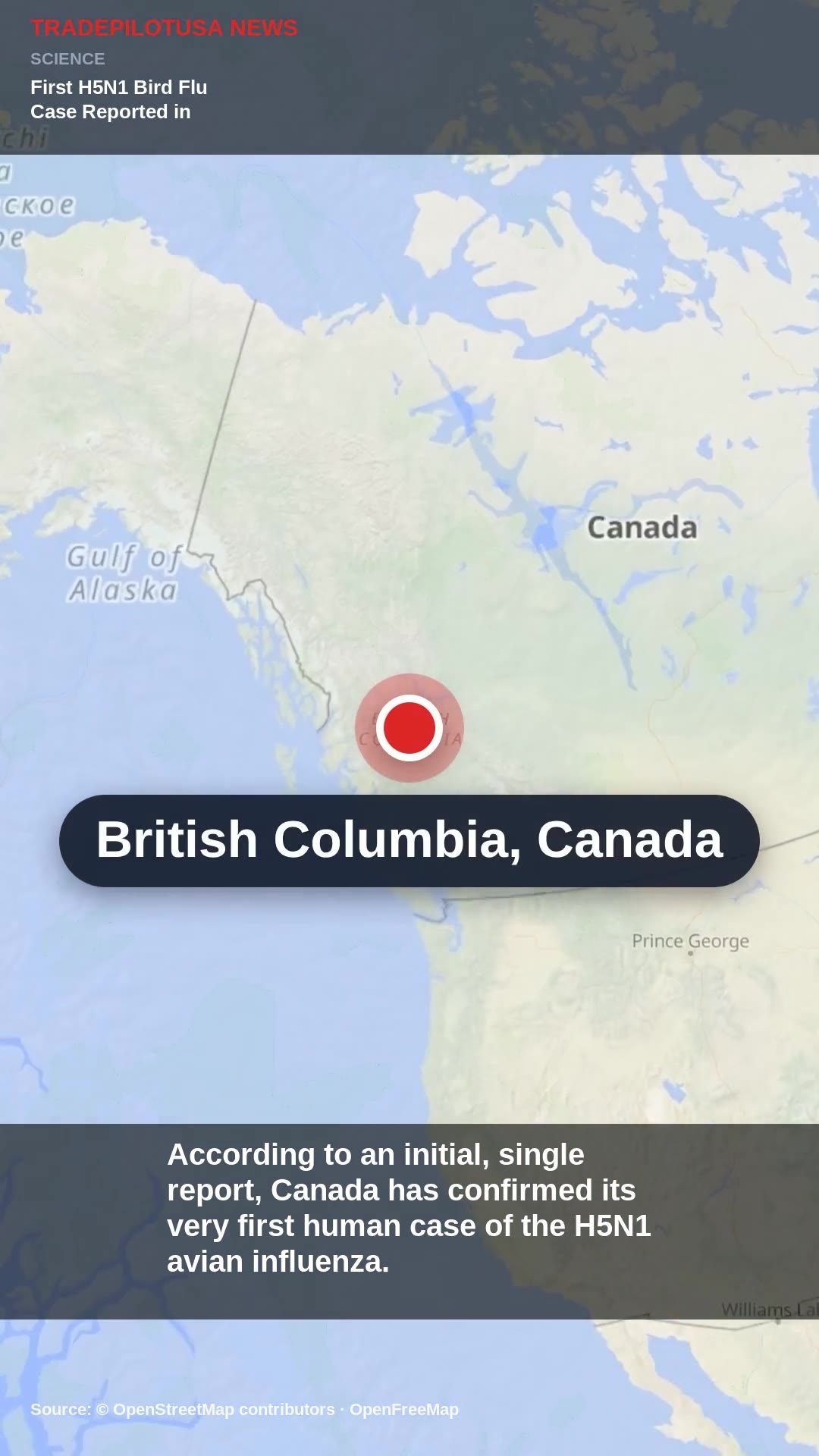 First H5N1 Bird Flu Case Reported in Canada