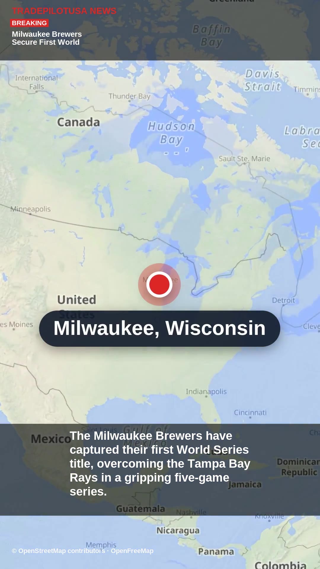 Milwaukee Brewers Secure First World Series Title