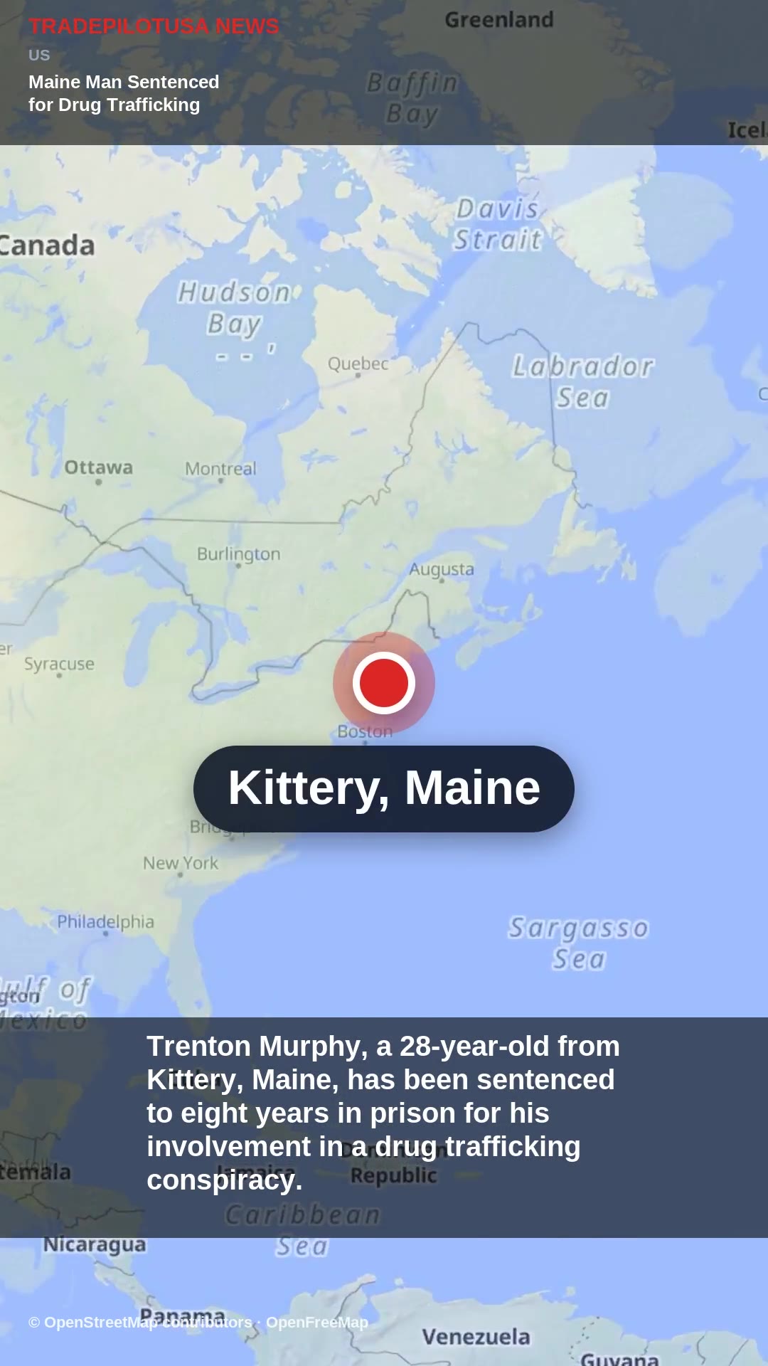 Maine Man Sentenced for Drug Trafficking Conspiracy