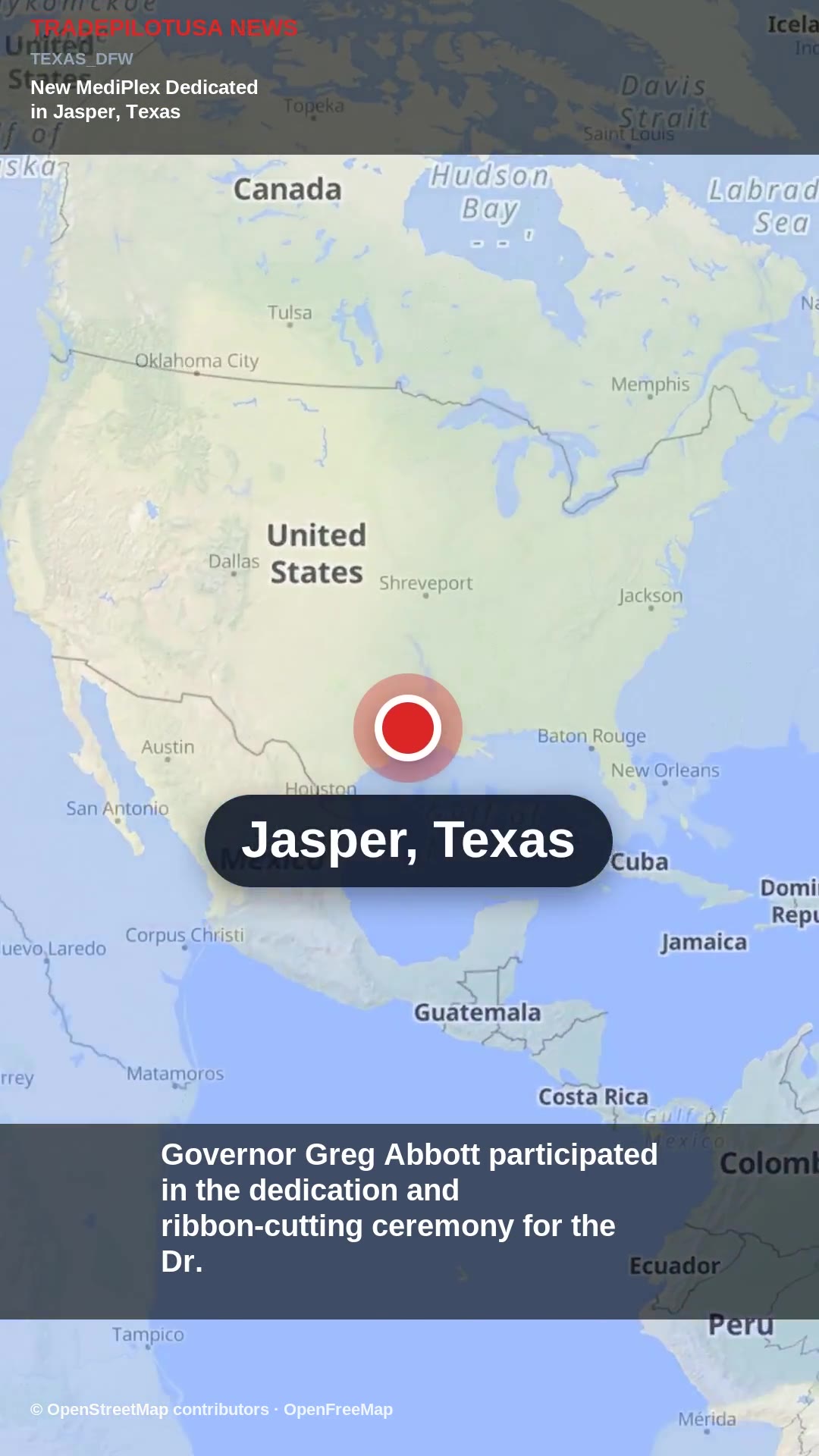 New MediPlex Dedicated in Jasper, Texas