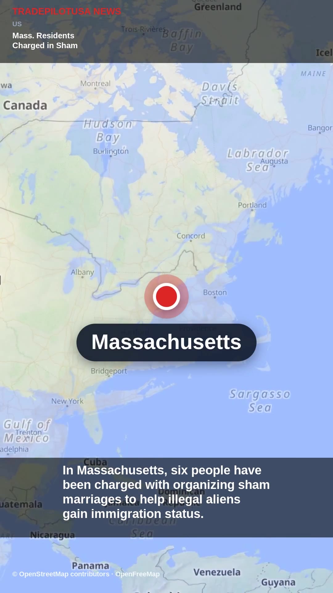 Mass. Residents Charged in Sham Marriage Immigration Fraud