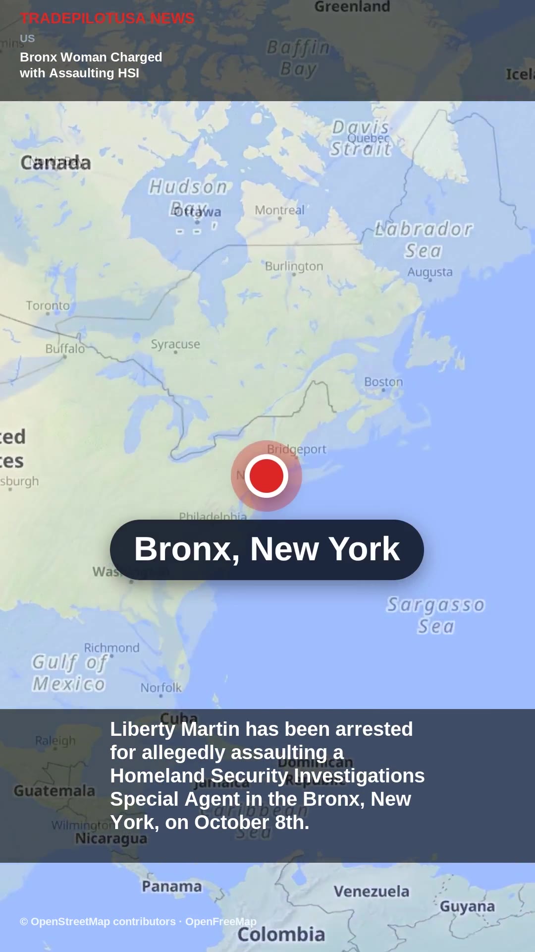 Bronx Woman Charged with Assaulting HSI Agent
