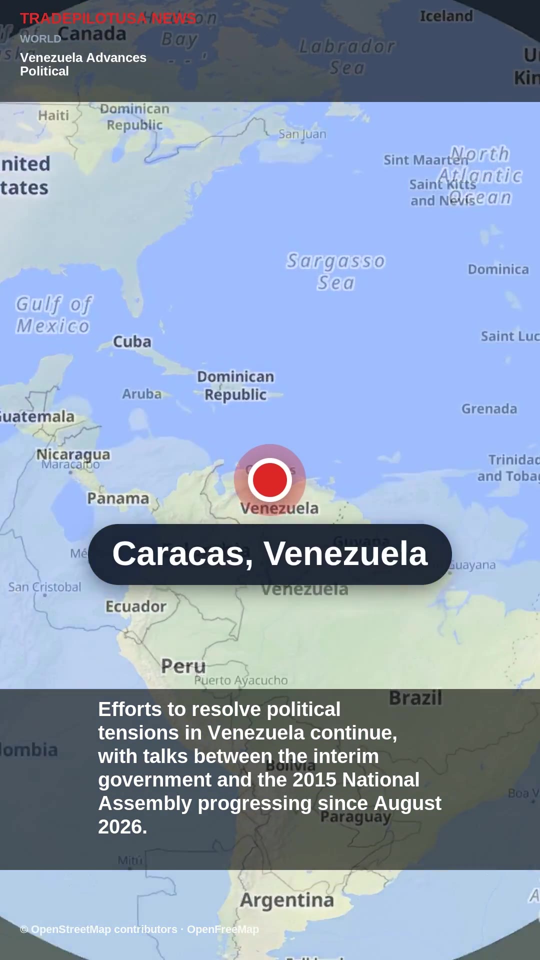 Venezuela Advances Political Reconciliation Efforts